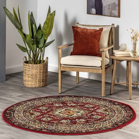 Nuloom Indoor/Outdoor Transitional Medieval Randy Area Rug 6ft MEBE02A-R606